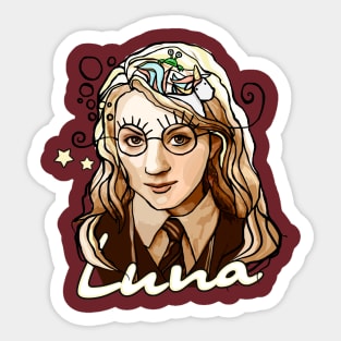 Luna magical Sticker